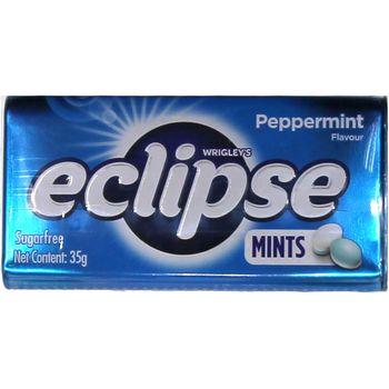 Wrigley's Eclipse Sugar Mints Candy Peppermint