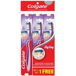 Colgate Toothbrush Zig Zag Small Polybag 3pcs