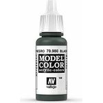 Vallejo Black Green Model Color Paint 17ml