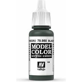 Vallejo Black Green Model Color Paint 17ml
