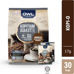 Owl Kopitiam Roast Ground Coffee Bags Kopio 30 x 17g