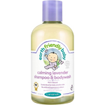 Earth Friendly Baby Calming Lavender Shampoo And Bodywash Ecocert 250ml