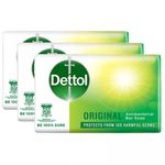 Sabun Bar Dettol Original 3 x 60g