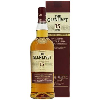 Glenlivet 15YO French Oak Single Malt Scotch Whisky 700ml