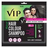 VIP Hair Colour Shampoo Black 20ml x 2packs