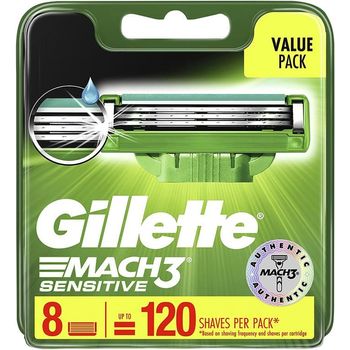 Gillette Mach3 Blades Sensitive 8 Pack