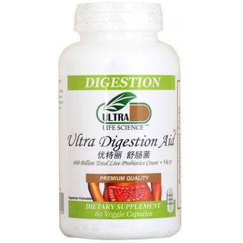 Ultra Life Science - Digestion, Ultra Digestion Aid (60 veggie capsules)