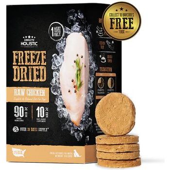 Absolute Holistic Dog Freeze Dried Raw Patties Chicken 400g
