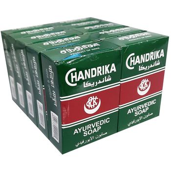 Chandrika Ayurvedic Soap Green 10pcs 75g