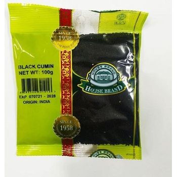 House Brand Black Cumin Seeds 100g