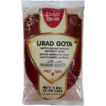 Kitchen Xpress White Urid Whole 1kg By Dashmesh