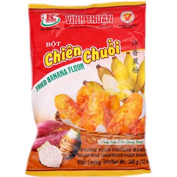 Vinh Thuan Fried Banana Flour Chien Chuoi 340g