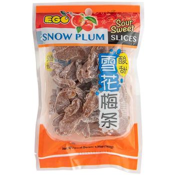 EGO Sweet Sour Snow Plum Slices 140g