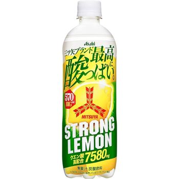 Asahi Beverage Mitsuya Strong Lemon 570ml