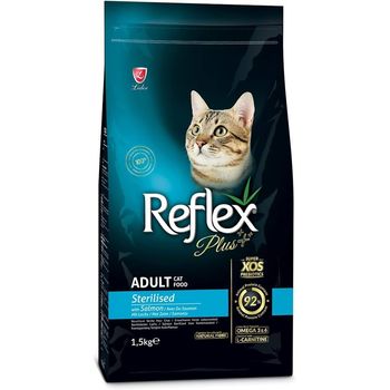 Reflex Plus Salmon Sterilized Cat Food 1.5kg
