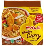 Myojo Chicken Curry Noodles 5 x 80g