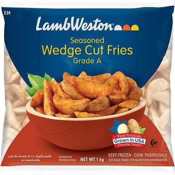Lamb Weston Wedge Cut Fries 1kg