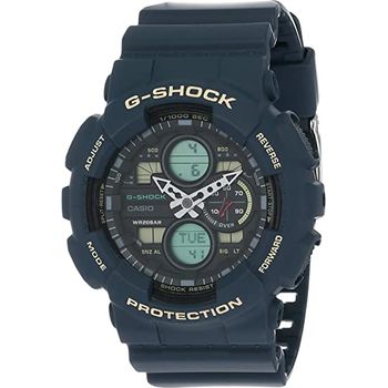 Casio GA-140-2A G-shock Blue Digital Analogue Watch