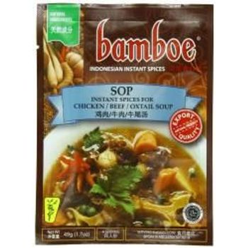 Bamboe Sop Chicken Beef And Oxtail Soup 50ml (Pack of 3s)