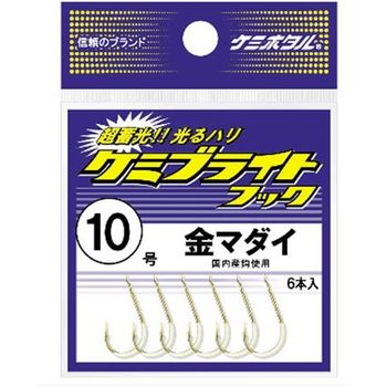Lumica Chemibrite Hook Gold Red Sea Bream