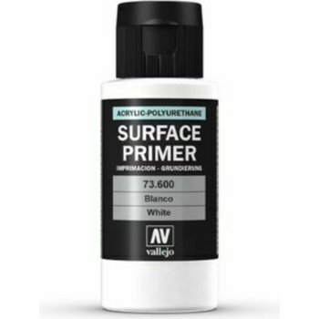 Vallejo White Primer Acrylic Polyurethane 60ml