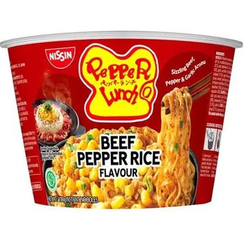 Nissin Pepper Lunch Bowl Beef Pepper Rice 100g