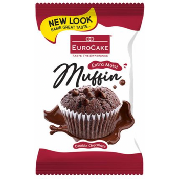 Eurocake Extra Moist Double Choco Muffin 40g