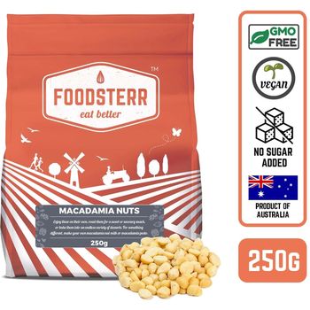 Foodsterr Macadamias Nuts 250g
