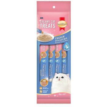 SmartHeart Cat Creamy Treats Chicken With Goat Milk 60g