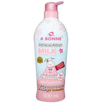 A Bonne Hokkaido Milk Whitening Lotion 500ml
