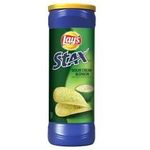Lay's Stax Sour Cream & Onion Flavored Potato Crisps 156g Canister