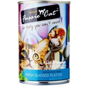 Fussie Cat Canned Food Seafood Platter 400g
