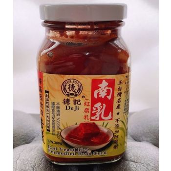 De Ji Red Yeast Rice Fermented Bean Curd 300g