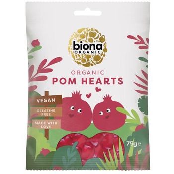 Biona Organic Pomegranate Hearts 75g