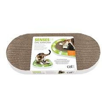 Catit Senses 2.0 Oval Cat Scratcher Interactive Cat Toys