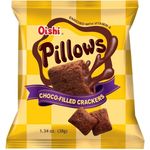 Oishi Pillows Choco Filled Crackers 38g