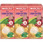 Marigold Longan Red Dates Less Sweet 6 x 250ml