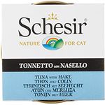 Schesir Tuna With Hake Cat Canned Food 85g