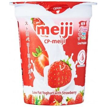 Meiji Low Fat Yoghurt with Strawberry 135g