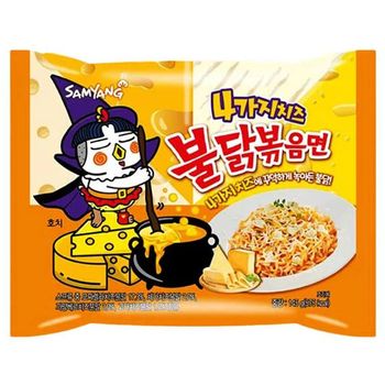 Samyang Buldak Quattro Cheese Hot Chicken Flavor Ramen 145g