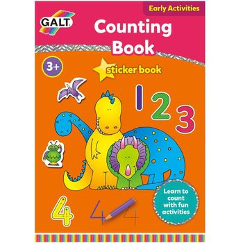 Galt Home Learning Counting Sticker Book
