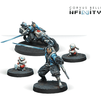 Corvus Belli Infinity Non Aligned Armies #490 Yojimbo Mercenary Sword