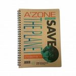 A'zone Save The Planet Ring Notebook A5