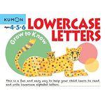 Kumon Growtoknow Lowercase Letters Grow To Know Workbooks
