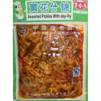 Ji Xiang Ju Assorted Pickles With Day Lily 228g