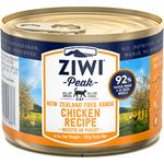 Ziwi Peak Canned Wet Cat Food All Natural High Protein Grain Limited Ingredient With Superfoods chicken 185g