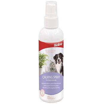 Bioline Calming Spray For Dogs And Cats 120ml