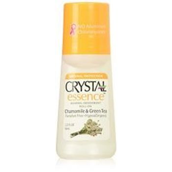 Crystal Essence Deodorant Roll-On Chamomile Green Tea 118ml