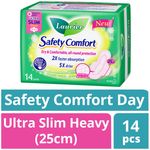 Laurier Safety Comfort Day Pads Ultra Slim Heavy 25cm