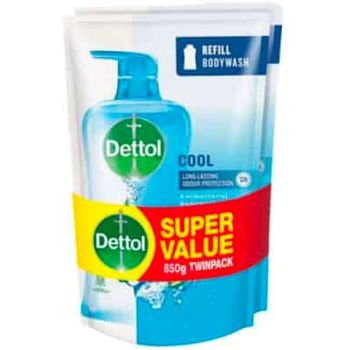 Dettol pH-Balanced Cool Body Wash Refill 850g
